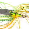 Baits Lures 1pcs Fishing 100mm 11g Blade Metal Bait With Rubber Skirt Artificial Wobbler Buzzbait Jigging Lure Spinner Spoon For Pike 221116