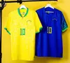 BRASIL SOCKER JERSEYS 2022 Neymar Brazili￫ voetbal Shirts Vini Jr Antony Raphinha Richarlison L.Paqueta G.Jesus Rodrygo Casemiro Wereldbeker Braziliaanse Jersey Kids Kit