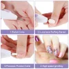 Elektrische manicure pedicure nail art boor set 5 in 1 professionele nagelbestand grinder verzorging persoonlijke manicures en pedicur