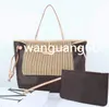 Pink Sugao designer handbags purses women tote bag good leather letter orint clear Transparent 2pcs/set with wallet