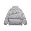 Sonbahar Kış Çift Giysileri Kırışıklıklar Pamuk Ceket Moda Çiftleri Sokak Katları Hip Hop Katı Pamuk Ceketleri Yeni My105