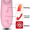 Vibratorer värmer sträckande dildos för kvinnor g spot clitoris vagina stimulator kvinnlig masturbator vuxna sexleksaker 221116