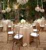 charmingtable stoffen vierkante tafel deksel lang voor bruiloftsfeestdecoratietafels pailletten tafel kleding bruiloft tafelkleed huis Tex6109567