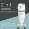 Multifunzione Viso Ossigeno Spray Detergente per Pori Ultrasuoni Freddo Martello Scrubber Pelle Pulizia Profonda 6 in 1 Gestione Integrata