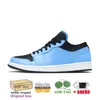 Top Quality Hommes Femmes Jumpman Unc Low Basketball Chaussures Lows University Blue Hyper Royal Court Purple Light Smoky Grey Pine Green Shadow Reverse Bred Sports Sneakers