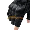 ST287 gants respirants pour moto professionnel Faux cuir noir Protection des articulations demi-doigt gants pour le cyclisme