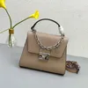 Real Leather Shoulder Bags Fashion Versatile Chain Messenger Bag 2023 Ladies Designer Bag Shape Stereo Soft Touch