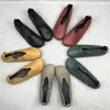 Klädskor stövlar mode skog stil äkta läder kvinnor skor mjuk kohud kvinnliga avslappnade skor storlek 3440 6 färger 221116