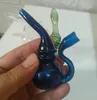 Latest Pyrex Thick Glass Bubbler Oil Burner Mini Hookahs Filter Water Bong Pipes Portable Dry Herb Tobacco Tool Accessories