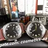 Роскошные мужчины смотрят автоматическое движение Sapphire 47 -мм ремешок для кожи Черный циферблат Супер светящиеся прозрачные наручные часы с задними часами