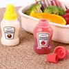 Outils de cuisine pour salade, assaisonnement Portable, Mini tomate Ketchup, petit Pot pour salade, Sauce soja, vaporisateur, miel, moutarde