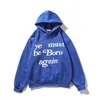 2023 Classic Wests Designer Mens Hoodie Cpfm Kanyes Ye Must Be Born Again Printed Womens Couple Yzys Vintage Pullover Sweater