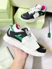 Out Of Office Low Trainers Dam Skor OOO Herr Sneakers Chunky Trainers Lyx Designer Sneaker Vintage White Green Arrow Casual Shoe