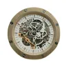 relógio masculino relógio oco mecânico automático estilo clássico 42mm totalmente em aço inoxidável 5 ATM à prova d'água safira super luminoso