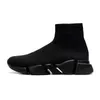 Designers Scarpe casual Calzini Graffiti Sole Speed 1.0 Platform Mens Triple Black White Sock Shoe Master Womens Sneakers Classic Speeds Trainer