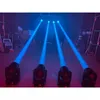 2pcs Mini spot Led Moving Heads lights 100W gobo moving head rgbw beam stage events and lighting with case