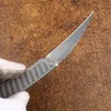 5cr15mov stål CS GO Creative Mini Claw Knife Fast blad K slida Karambit jakt utomhus överlevnad camping rak kniv