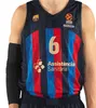 Barcelona Basketsball koszulka #1 Oscar da Silva #3 Oriol Pauli #5 Sertac Sanli #6 Jan Vesely #10 Nikola Kalinic 22/23 Yeni Sezon Forma Dowolna nazwa i numer można dostosować