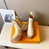 2023 Nieuw merk Women herfst Winter warme laarzen sexy low hakken platform zwarte bruine ritsschoenen vrouw enkel laarzen groot formaat 35-41