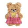 Sacs de rangement 1PC belle forme animale en peluche porte-crayon bricolage fille étudiant papeterie sac