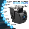 M200 auto achteraanzicht camera echt 190 graden Universal Night Vision omgekeerde back -up parkeercamera waterdichte IP68