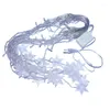 Cordes LED chaîne bande lumière de vacances pour fête fée mariage 16p papillons ue/états-unis/AU/royaume-uni prise 220V arbre lumières noël