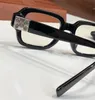 Nouveau design de mode cadre carré lunettes optiques TV PARTY rétro style simple et généreux lunettes haut de gamme avec boîte peut faire presc211x