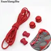Schoenonderdelen accessoires 1 paar 22 kleuren elastische veters ronde vergrendeling geen stropdasvetjes kinderen
