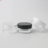 프로모션 500 x 1g 작은 플라스틱 jars1 g 크림 jarsssmall 1ml 샘플 화장품 컨테이너 사이드 크림 박스 Qtys