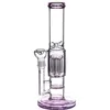 12.2 polegadas de altura copo base Bong Hookahs Shisha Dab Rigs Grosso Vidro Bongs Tubo de fumaça de vidro com tigela de 18mm