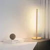 Lâmpadas de mesa Modern LED LED Crystal Lamp Deco Acrílico Capa de vidro da mesa da mesa leve Masa Lambas Sala de jantar