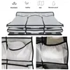 Storage Boxes Over Door Hanging Bag Bedroom Wardrobe Fabric Pouch Kids Toys Dorm Apartment Organizer With Mesh Pockets