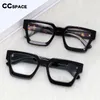 Sunglasses Frames 54290 Top Quality Acetate Frame Eyewear Frame Vintage Square Brand Design Eyeglasses CCspace Oculos De Grau T2205041608