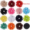 Abbigliamento per cani 100 pezzi Collare a fiori Forniture per papillon Accessori per collare per animali domestici scorrevoli Ciondoli per papillon per piccoli gatti