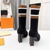 Haute qualité chaussette bottes talon botte concepteur Tabi femmes hiver bottines Sexy et chaud plate-forme luxe fds