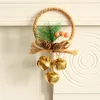 Christmas Decorations In Decoration 2023Christmas Bell Accessories Pendant Diy Tree Ornaments Navidad Bow Noel