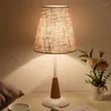 Lampade da tavolo Deco Noel Comodini Halloween Art Lamp Copertura in vetro trasparente