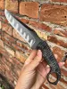 Promozione H1203 Coltello a lama fissa per esterni A2 Lame con rivestimento in titanio Full Tang G10 Maniglia Campeggio esterno Escursionismo Coltelli tattici con Kydex