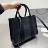Handbag Tote 27cm Bag Women Crossbody Bags Clemence Real Leather Handle Fashion Letters Square Pocket Classic Handbags Purse Multiple Colors 2023