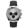 Classic Men's Watch 40mm automatisch mechanisch modepolhorloge silver riem saffierglas roestvrij staal de topproductie