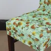 Chair Covers Elastic Office Stretch Cover Fresh And Fashion Print Home Dining Dust Proof High Wheel Anti