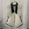 Pelliccia da donna Donna Fashion Faux Gilet Femminile Giacca soffice Donna Inverno Fuzzy Cappotto artificiale Capispalla Gilet Gilet Top G180