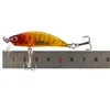 Iscas de iscas mini afundamento minnow wobblers pescando 55cm 5g trutas plásticas artificiais isca dura