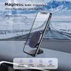 360 ROTAÇÃO Os suportes de telefone celular magnéticos suportes no painel de carro do painel Magnetic Mobile Phones Air Vent de ventilação