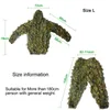 Ensembles de chasse Hommes Femmes Enfants En Plein Air Ghillie Costume Camouflage Vêtements Jungle CS Formation Feuilles Vêtements Pantalons Veste À Capuche 221116