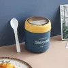 500 ml Thermos Boîte À Lunch Portable En Acier Inoxydable Alimentaire Soupe Conteneurs Flacons À Vide Thermocup Conteneur Boîte Cuisine Accessoires RRA568