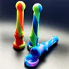 Silicone Dab Collector Bong steam pipette with titanium tip