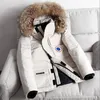 Men's Down Parkas New hooded down fashionable winter coat Small fur collar casual cotton padded