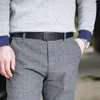 Ремни фахарина мужской качественный ковхид подлинный черный гладкий металл пряжки для мужчин мужские джинсы для скользящих ремней.