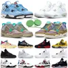 Zapatos Jumpman Vestido 4s Hombres Mujeres Baloncesto 4 Universidad Azul Blanco Oreo Taupe Haze Desert Moss Fuego Rojo Trueno Rayo Negro Gato Para Mujer Para Hombre